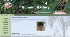 Desktop Screenshot of gumnutgallery.com.au