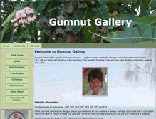 Tablet Screenshot of gumnutgallery.com.au